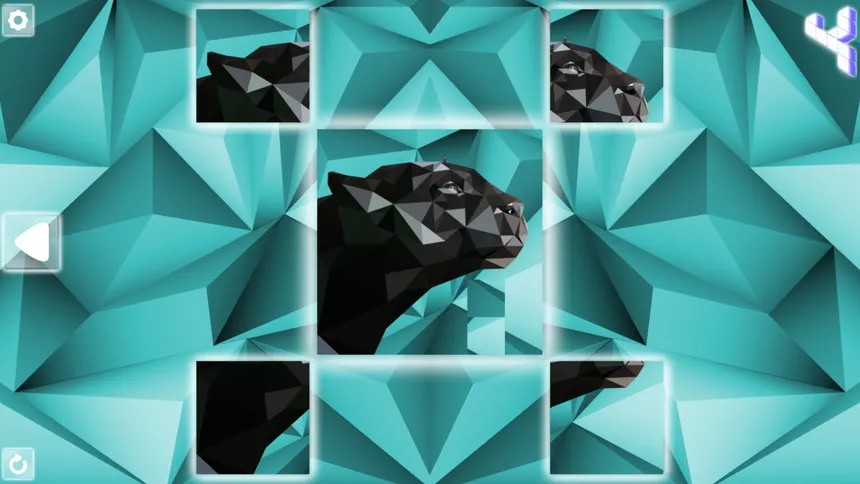 Скриншот 4 к игре Poly Puzzle: Predators
