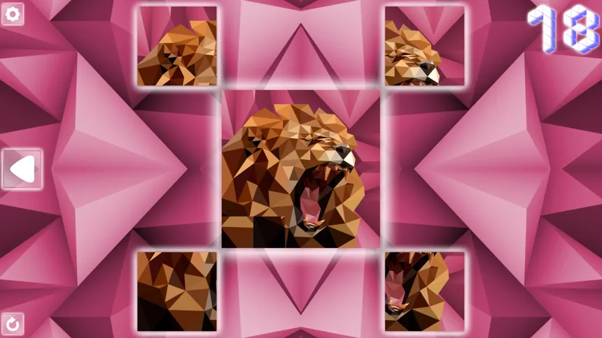 Скриншот 5 к игре Poly Puzzle: Predators