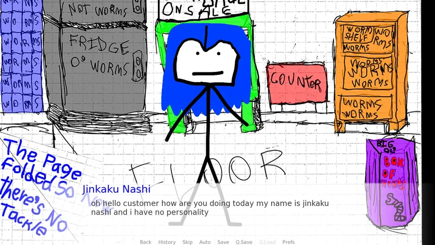 Скриншот 2 к игре a completely normal dating simulation that is definitely completely sweet, innnocent and normal: SOMETHINGETH ANIVERSARY EDITION