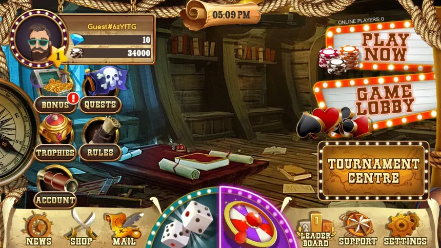 Скриншот 1 к игре Baccarat Corsair