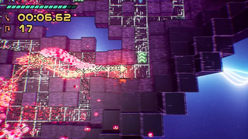 Скриншот 1 к игре Blaze in Space: Beat a-Maze