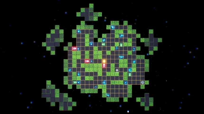 Скриншот 2 к игре Blaze in Space: Beat a-Maze