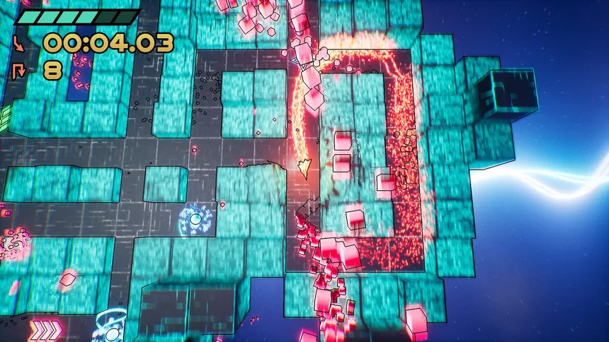 Скриншот 5 к игре Blaze in Space: Beat a-Maze
