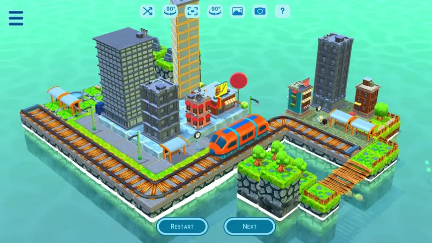 Скриншот 7 к игре Island Cities - Jigsaw Puzzle