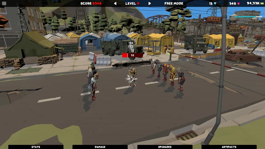 Скриншот 5 к игре Idle Zombies Clicker