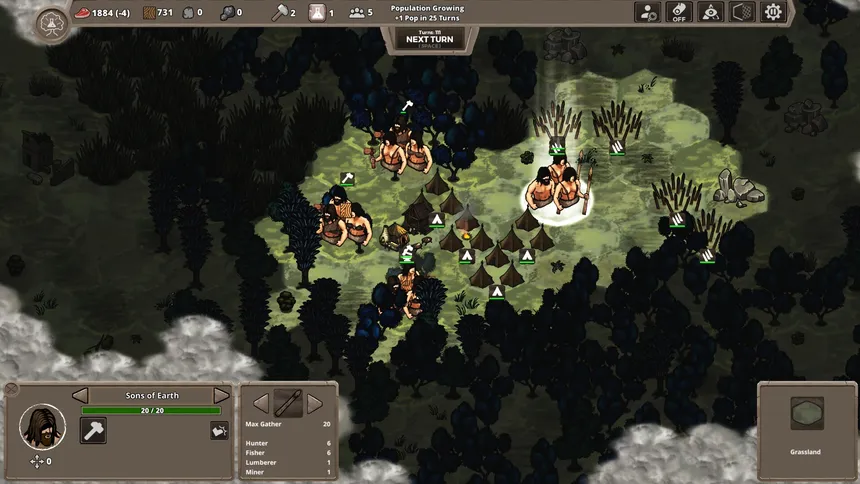 Скриншот 2 к игре Jurassic Clans