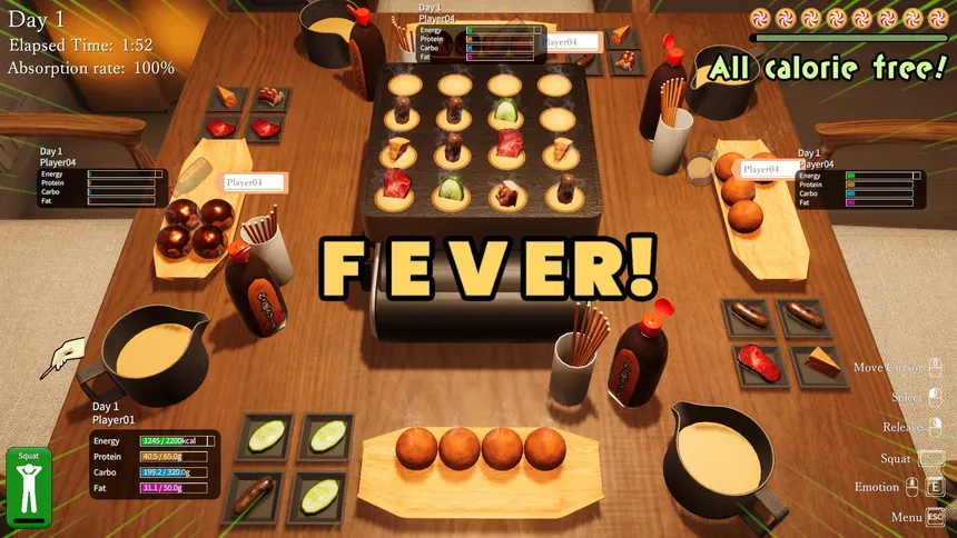 Скриншот 2 к игре Takoyaki Party Survival