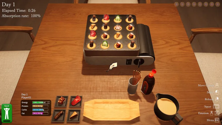Скриншот 3 к игре Takoyaki Party Survival