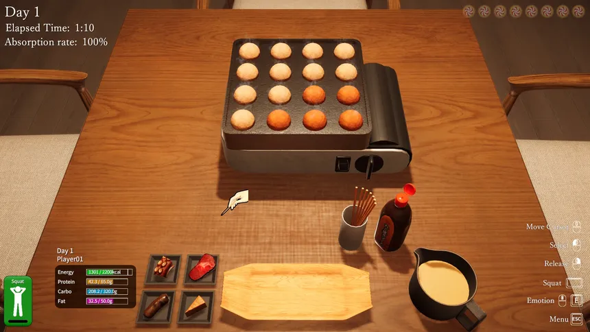 Скриншот 4 к игре Takoyaki Party Survival