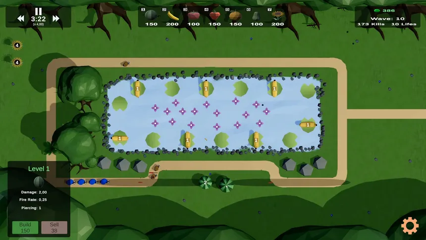 Скриншот 1 к игре Botanical TD