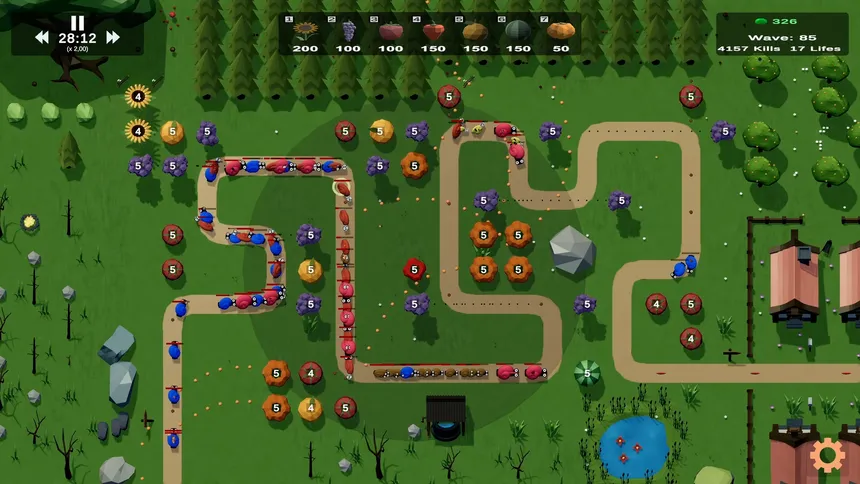 Скриншот 2 к игре Botanical TD