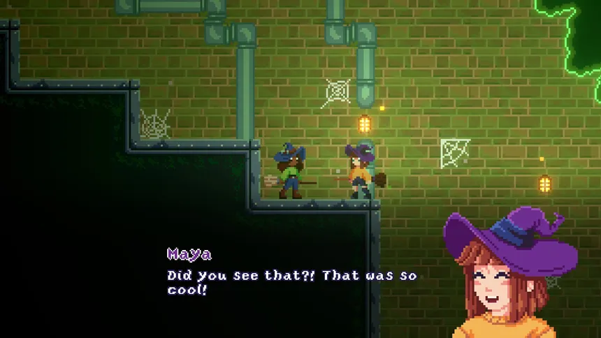 Скриншот 1 к игре Cursed Broom