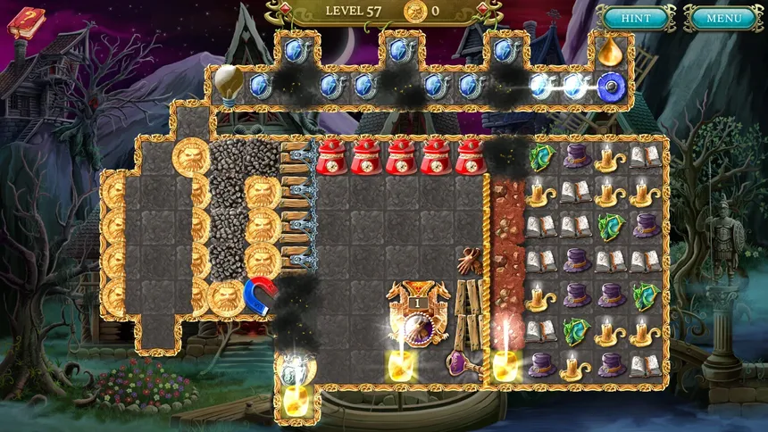 Скриншот 3 к игре Cursed House 11 Match 3 Puzzle
