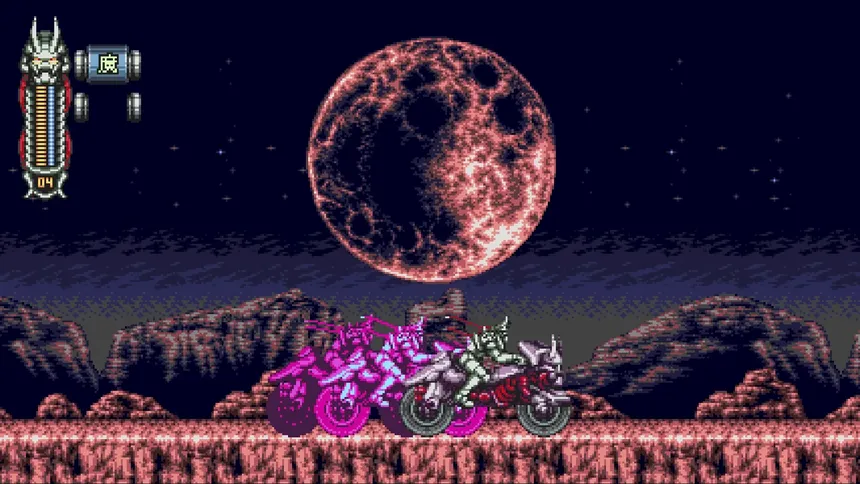 Скриншот 4 к игре Vengeful Guardian: Moonrider