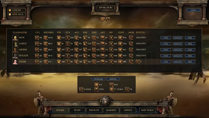 Скриншот 2 к игре Age of Gladiators Reforged