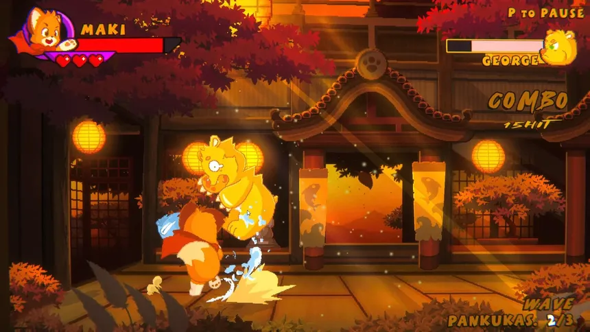 Скриншот 1 к игре Maki: Paw of Fury