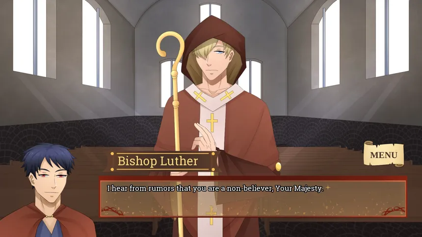 Скриншот 3 к игре Be My Loyal Subject - Historical Boys Love (BL) Visual Novel
