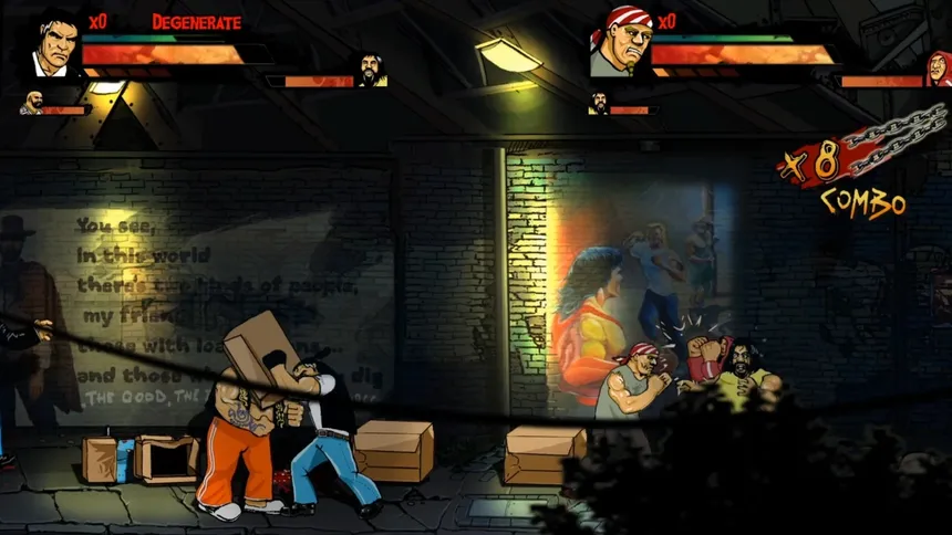 Скриншот 3 к игре Skinny & Franko: Fists of Violence