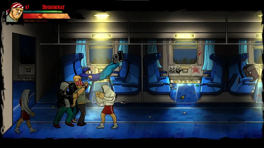 Скриншот 4 к игре Skinny & Franko: Fists of Violence