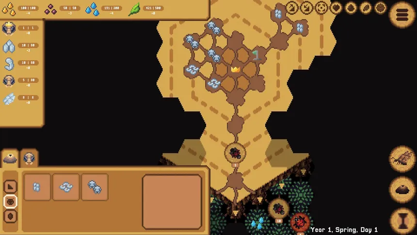 Скриншот 2 к игре Underfoot Queens