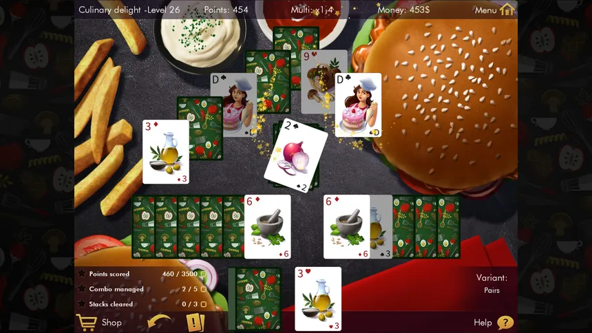 Скриншот 4 к игре Delicious Solitaire