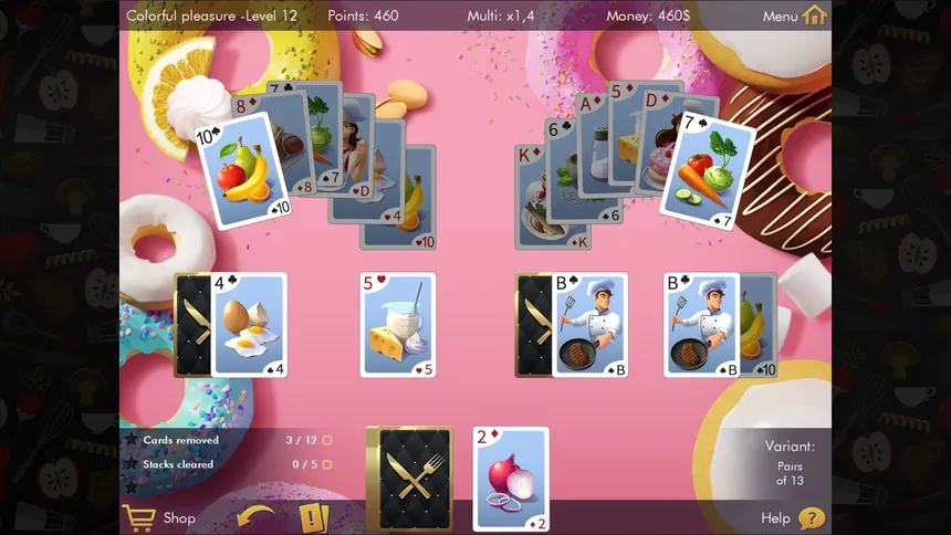 Скриншот 6 к игре Delicious Solitaire