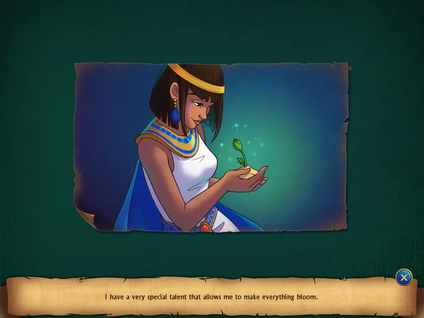 Скриншот 4 к игре Legend of Egypt - Pharaohs Garden 2 - The sacred crocodile