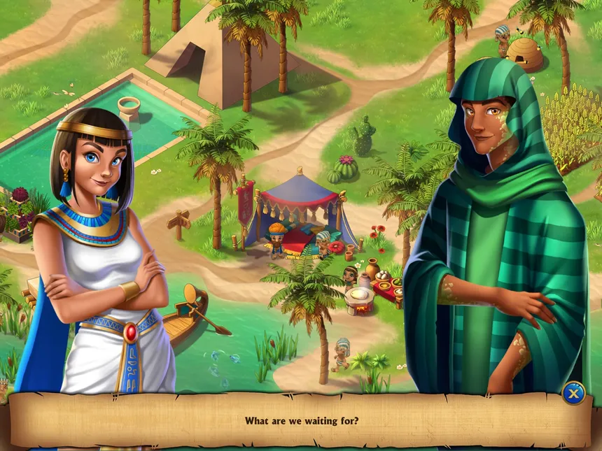 Скриншот 7 к игре Legend of Egypt - Pharaohs Garden 2 - The sacred crocodile