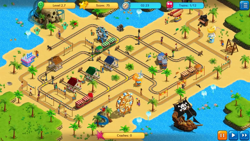 Скриншот 2 к игре Railway Fun - Adventure Park