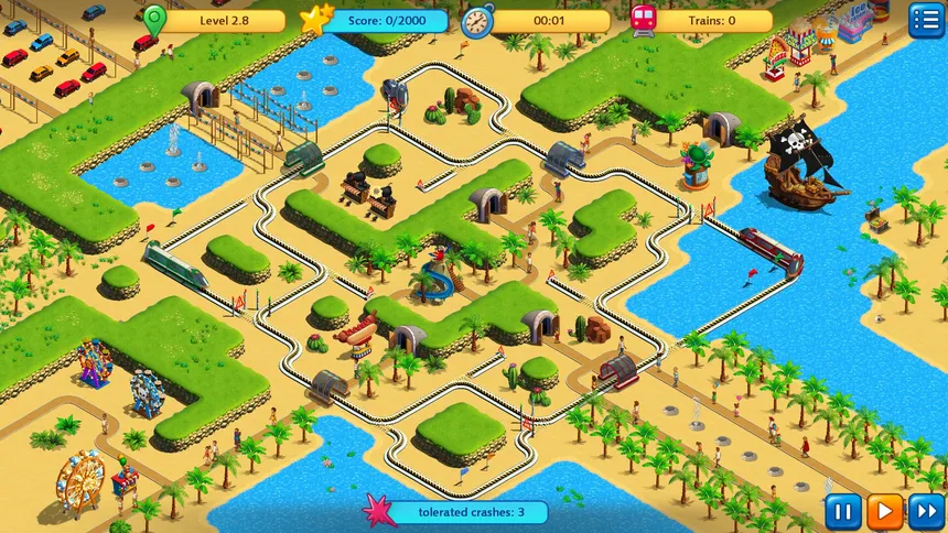 Скриншот 6 к игре Railway Fun - Adventure Park