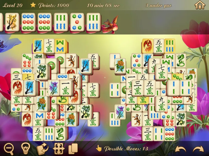 Скриншот 1 к игре Springtime Mahjongg 2