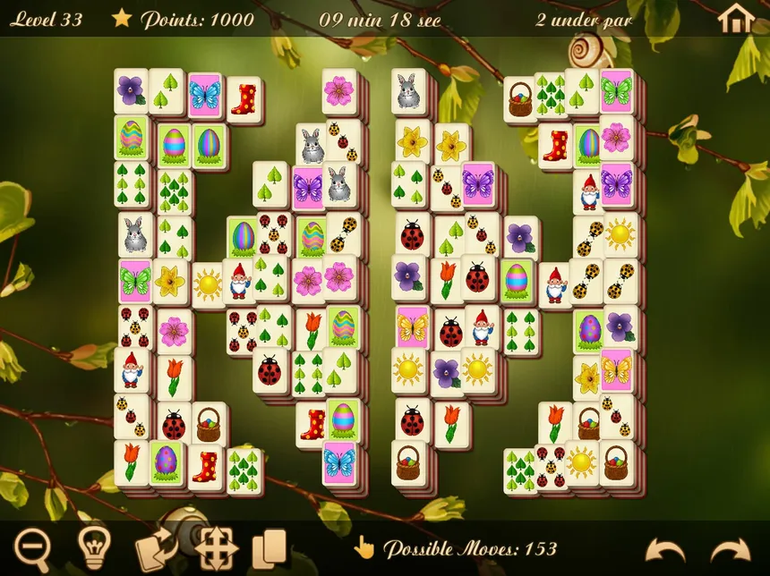 Скриншот 3 к игре Springtime Mahjongg 2