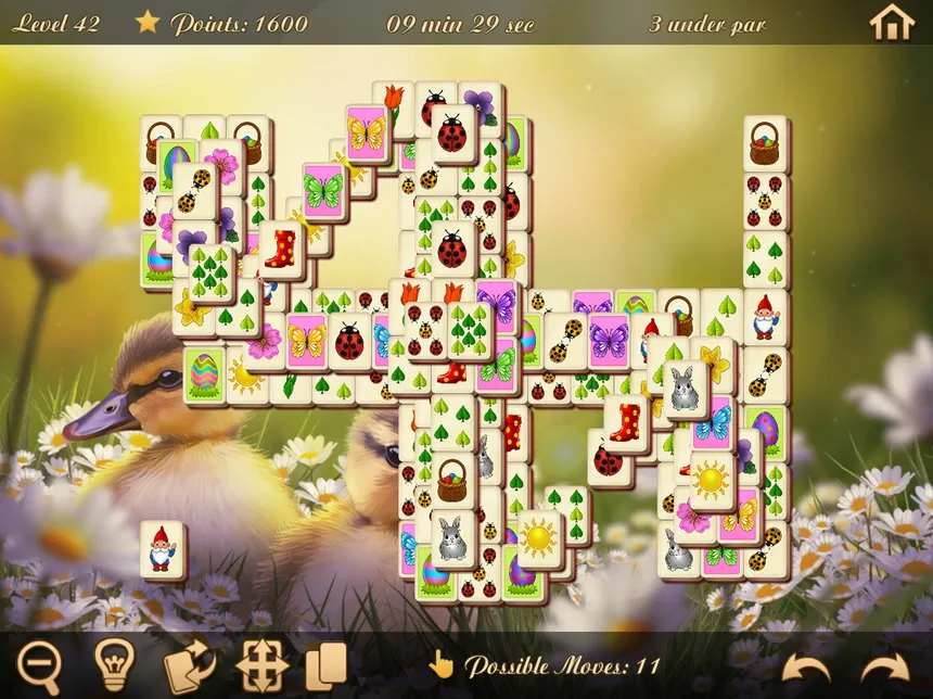 Скриншот 6 к игре Springtime Mahjongg 2
