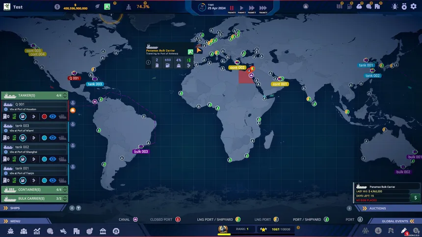 Скриншот 1 к игре SeaOrama: World of Shipping
