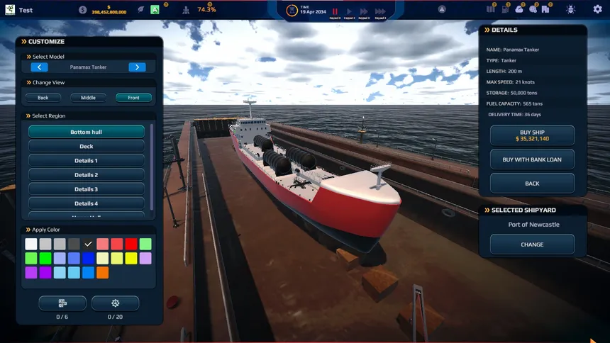 Скриншот 3 к игре SeaOrama: World of Shipping