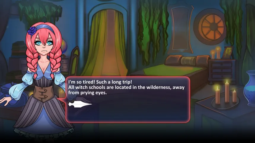 Скриншот 1 к игре Witch Schools: Love Potions