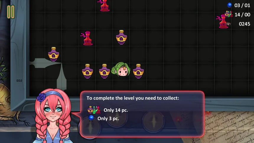 Скриншот 2 к игре Witch Schools: Love Potions