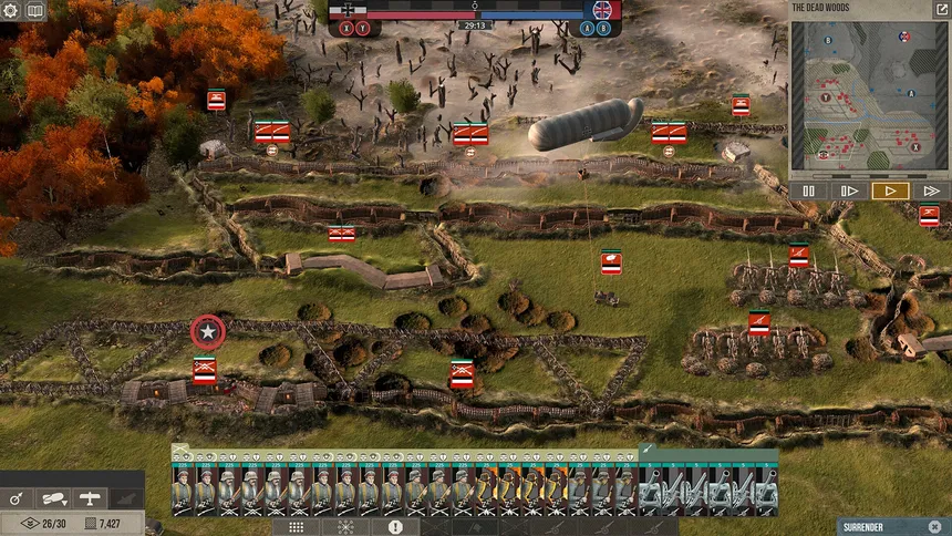 Скриншот 1 к игре The Great War: Western Front