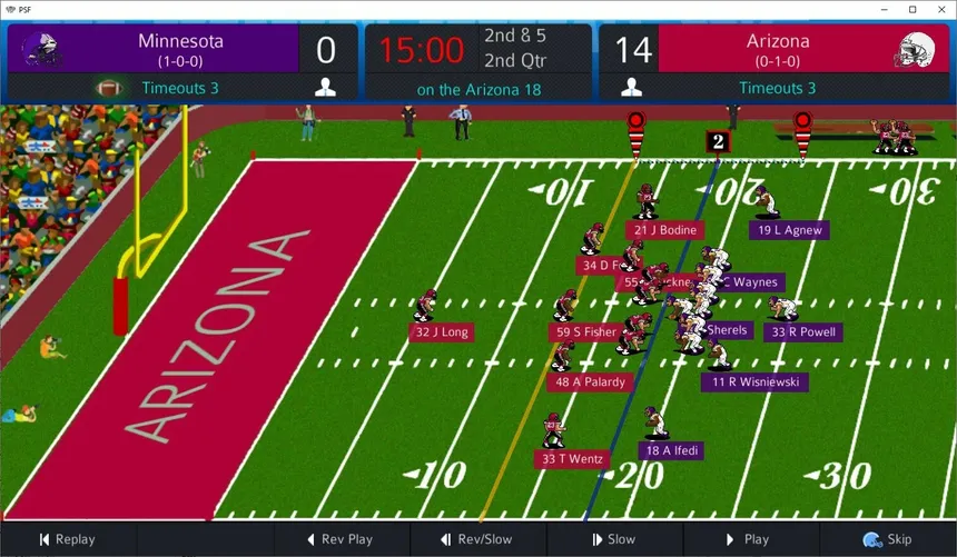 Скриншот 1 к игре Pro Strategy Football 2023