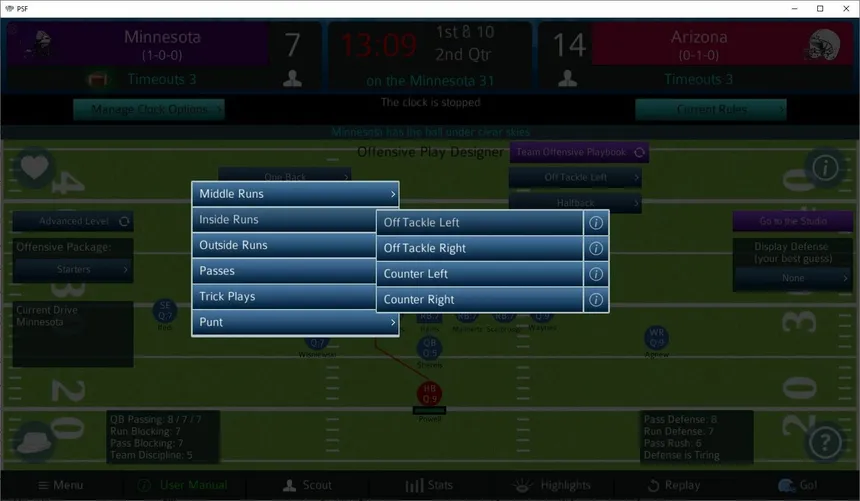 Скриншот 5 к игре Pro Strategy Football 2023