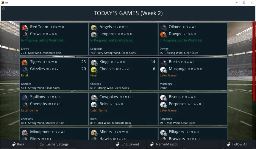 Скриншот 6 к игре Pro Strategy Football 2023