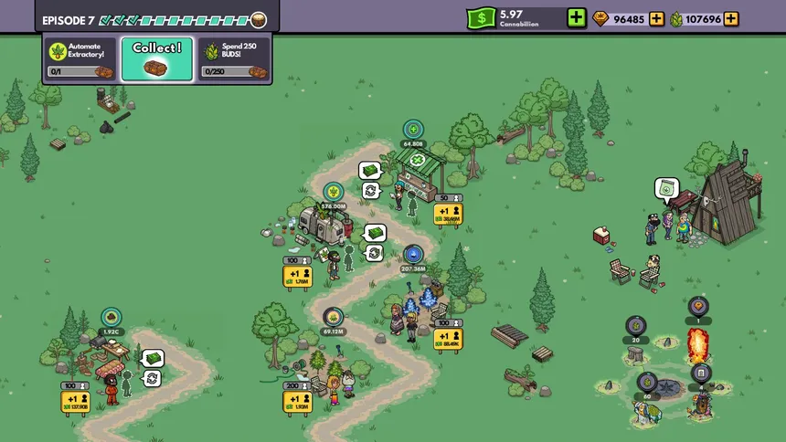 Скриншот 2 к игре Bud Farm Idle Tycoon