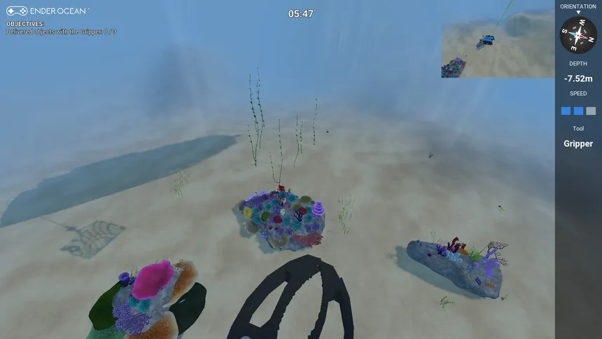 Скриншот 5 к игре ENDER OCEAN - Your mission: "Clean the Ocean"
