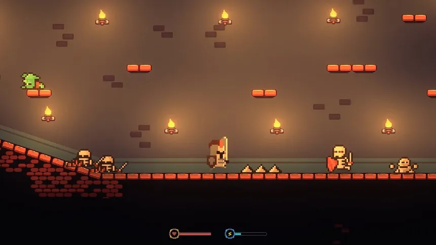 Скриншот 1 к игре The Impossible Knight Runner