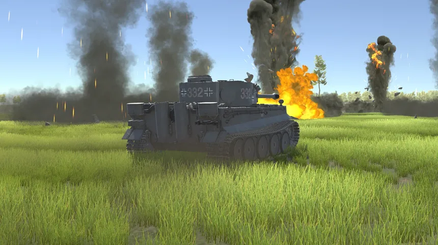 Скриншот 1 к игре WWII Tanks: Forgotten Battles