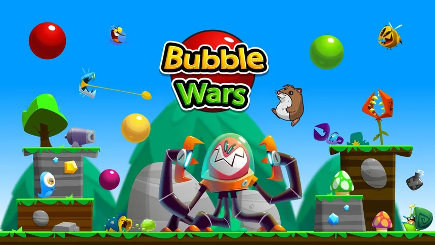 Скриншот 1 к игре Bubble Wars