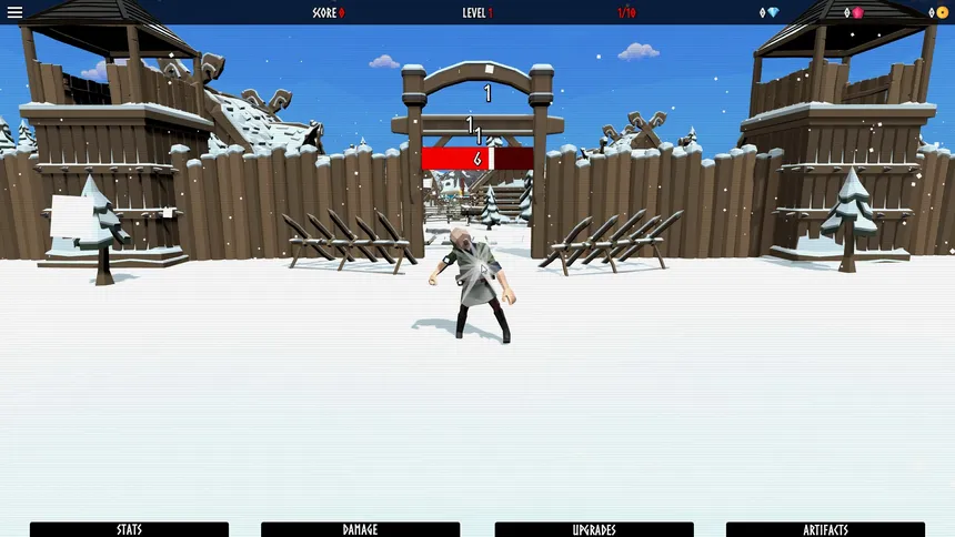 Скриншот 1 к игре Idle Vikings Clicker