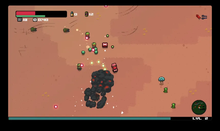 Скриншот 2 к игре Guncar Arena