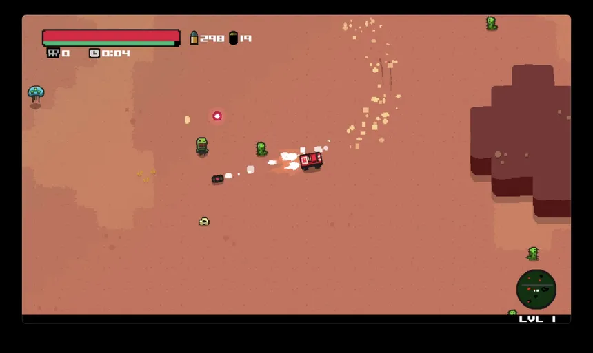 Скриншот 4 к игре Guncar Arena