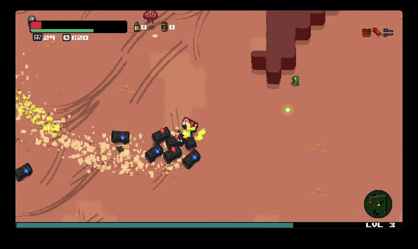 Скриншот 8 к игре Guncar Arena